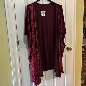 Velvet kimono